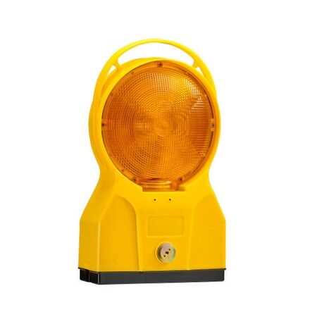  Baustelleneinrichtung Bestseller  Wemas Warn- und Bakenleuchte-TL FUTURE gelb beidseitig, Gehäuse gelb, mit Halter 12451742